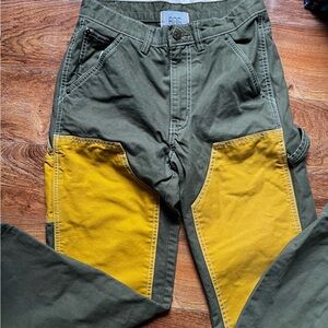 Women’s Olive and Yellow Pants BDG